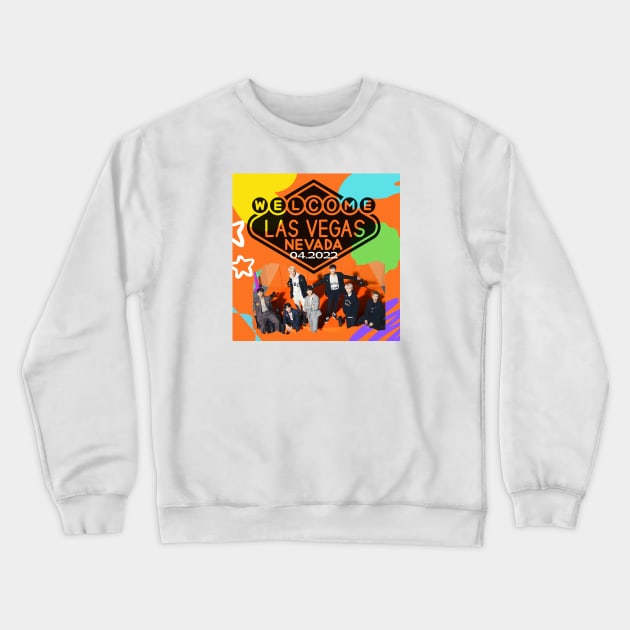 Welcome to PTD 04.2022 Las Vegas Crewneck Sweatshirt by ShopgirlNY